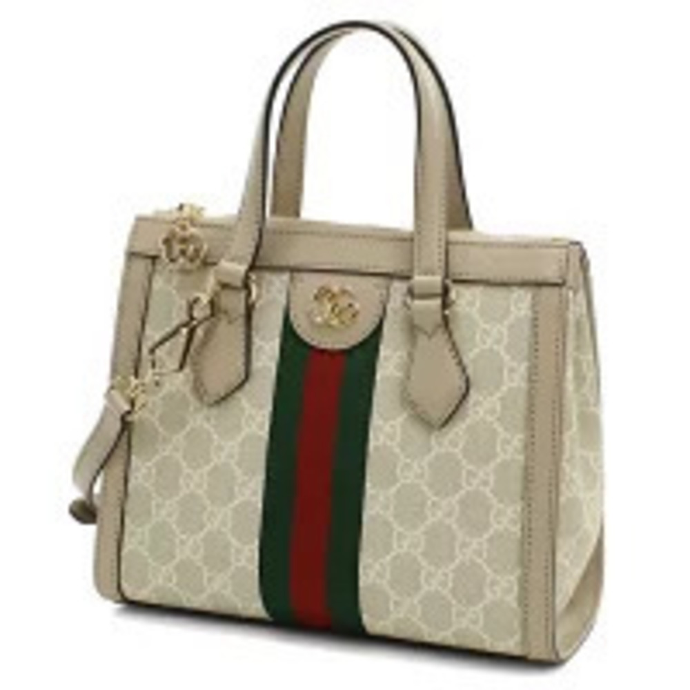 Gucci Handbag Cream Beige OPHIDIA Cream Tan